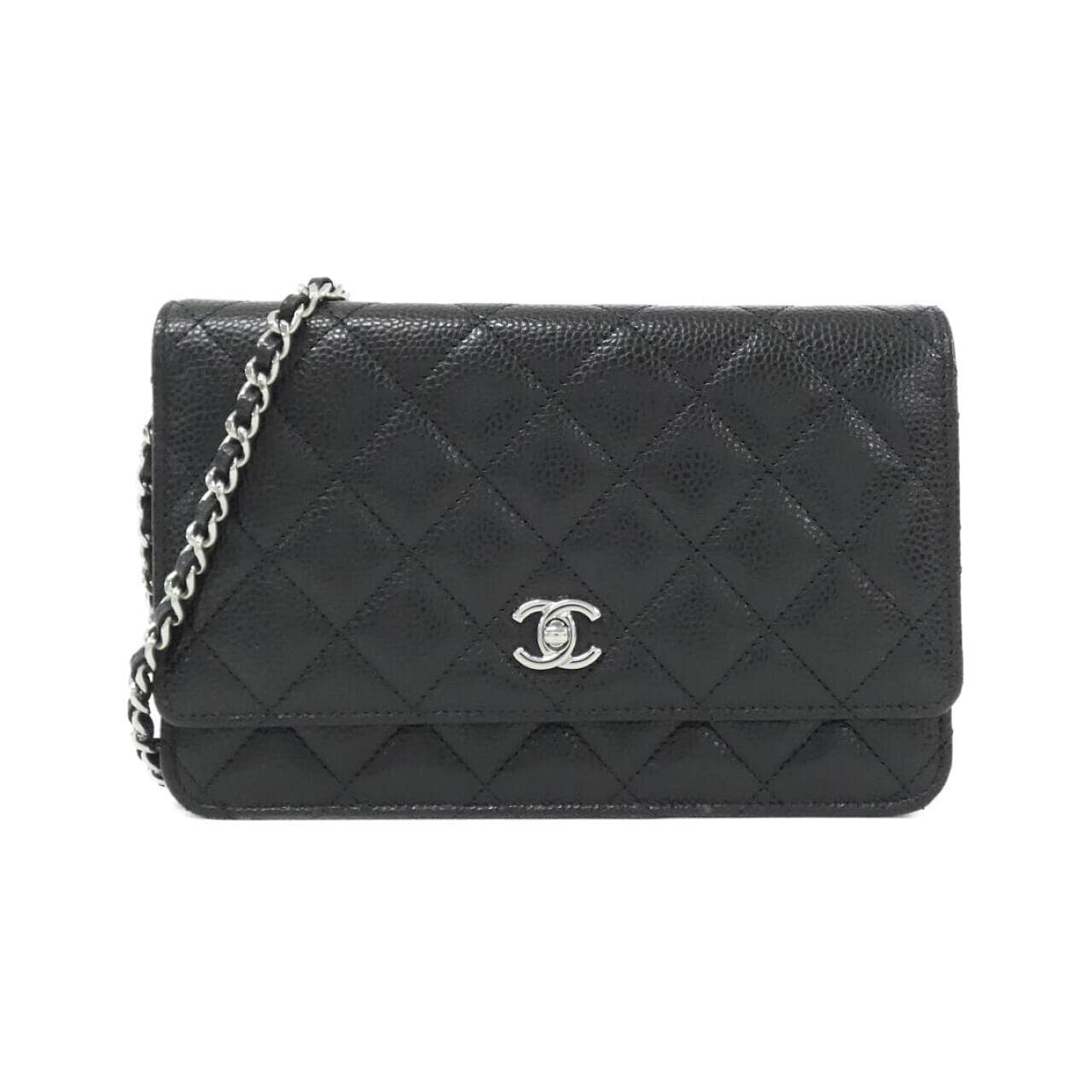 CHANEL AP4241 Wallet Grained Calfskin