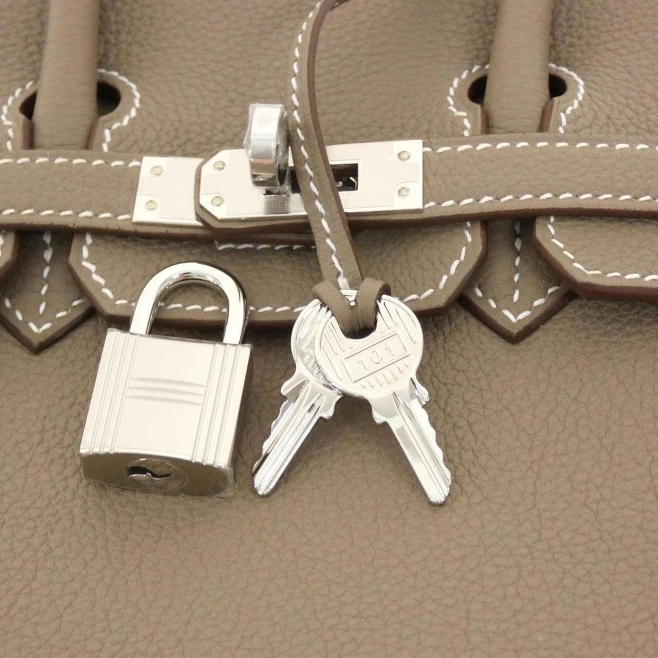 HERMES Birkin 041344CK Handbag Togo 4
