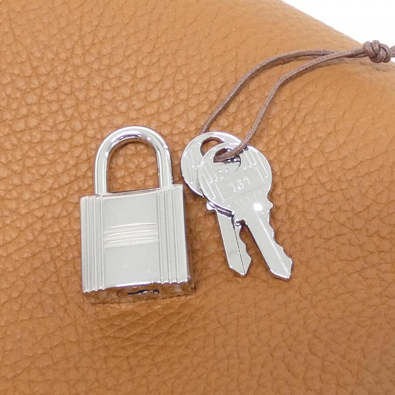 HERMES Picotin 060991CK Handbag Clemence 3