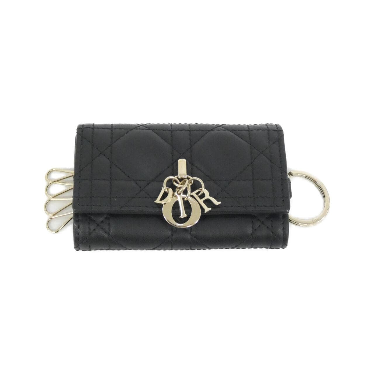 DIOR S0983ONMJ Key Case Lambskin