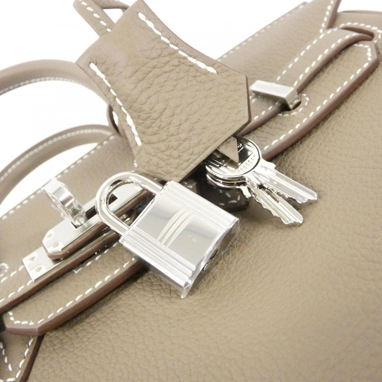 HERMES Birkin 041344CK Handbag Togo 4