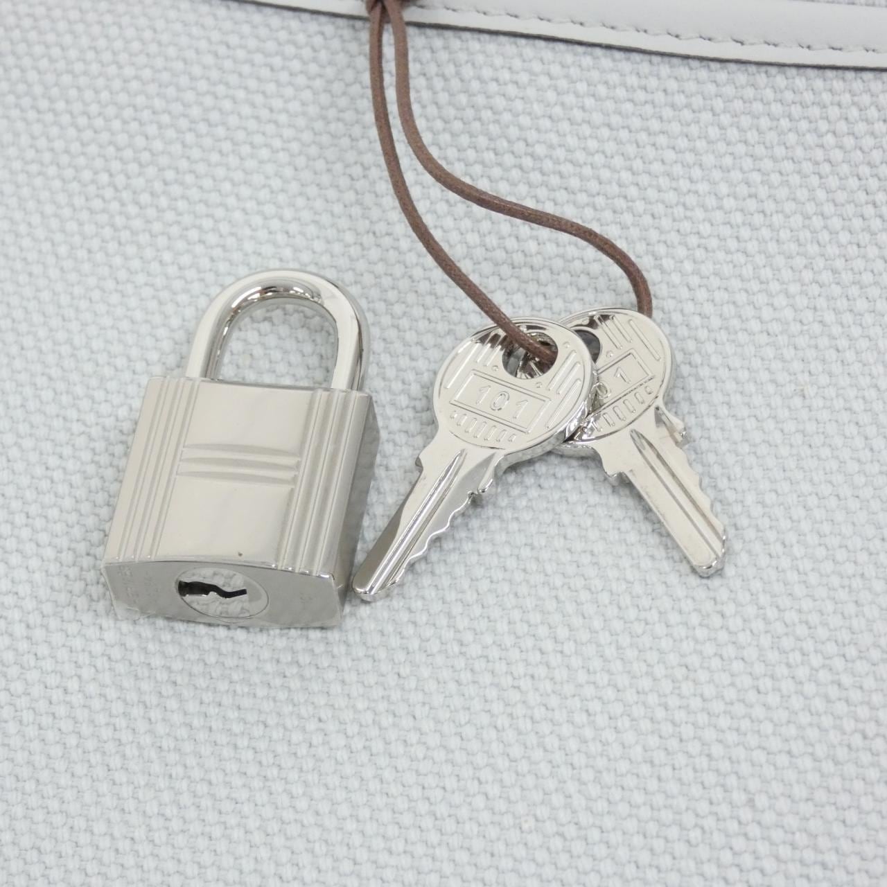 HERMES Picotin 083189CK Handbag Swift 5