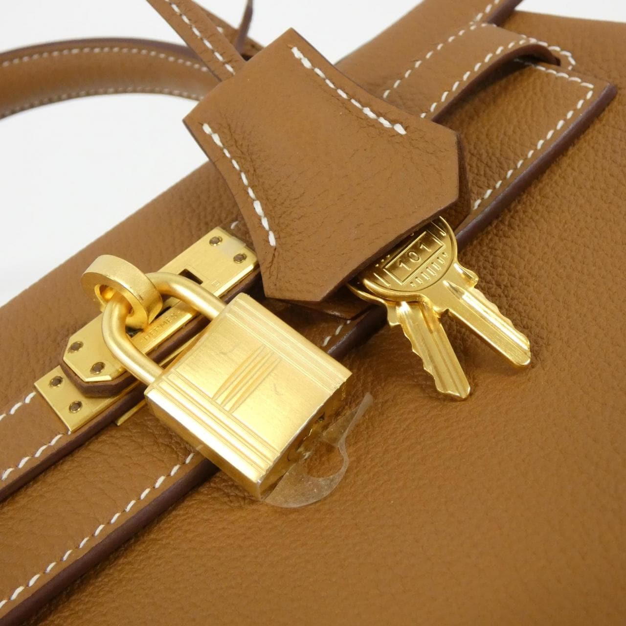 HERMES Kelly Handbag Togo 5