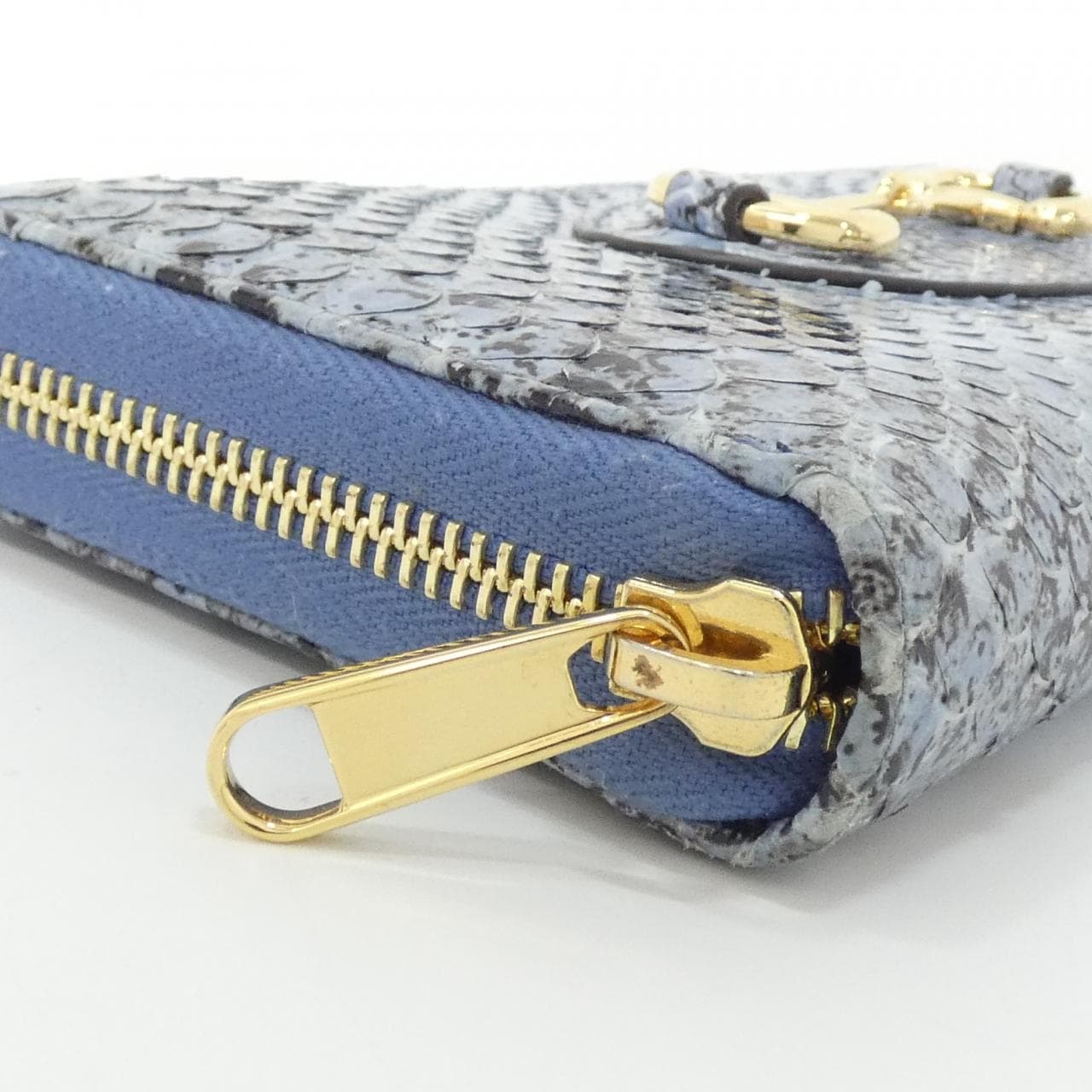 GUCCI 664376 銀包 蟒蛇皮 4
