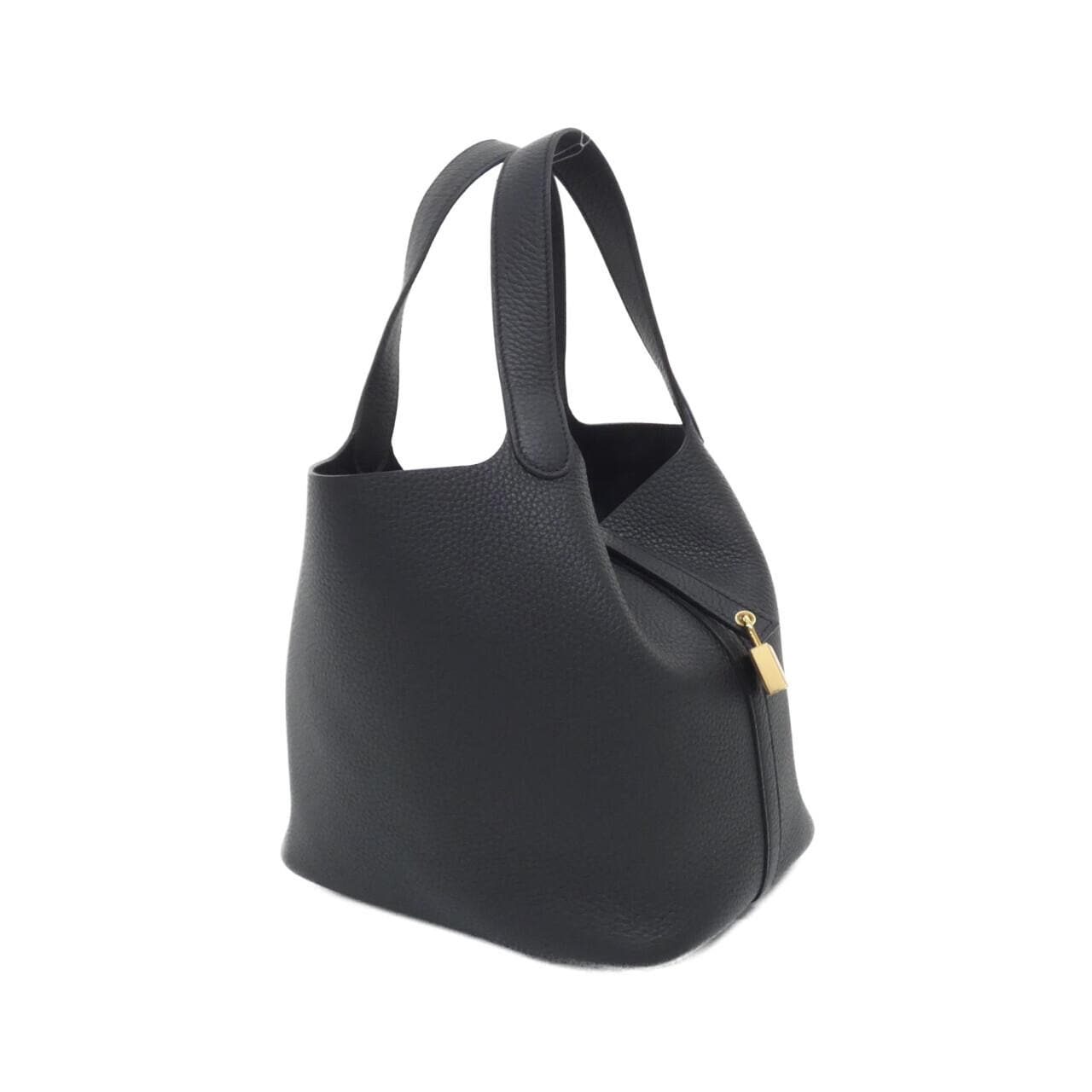 HERMES Picotin 060991CC Handbag Clemence