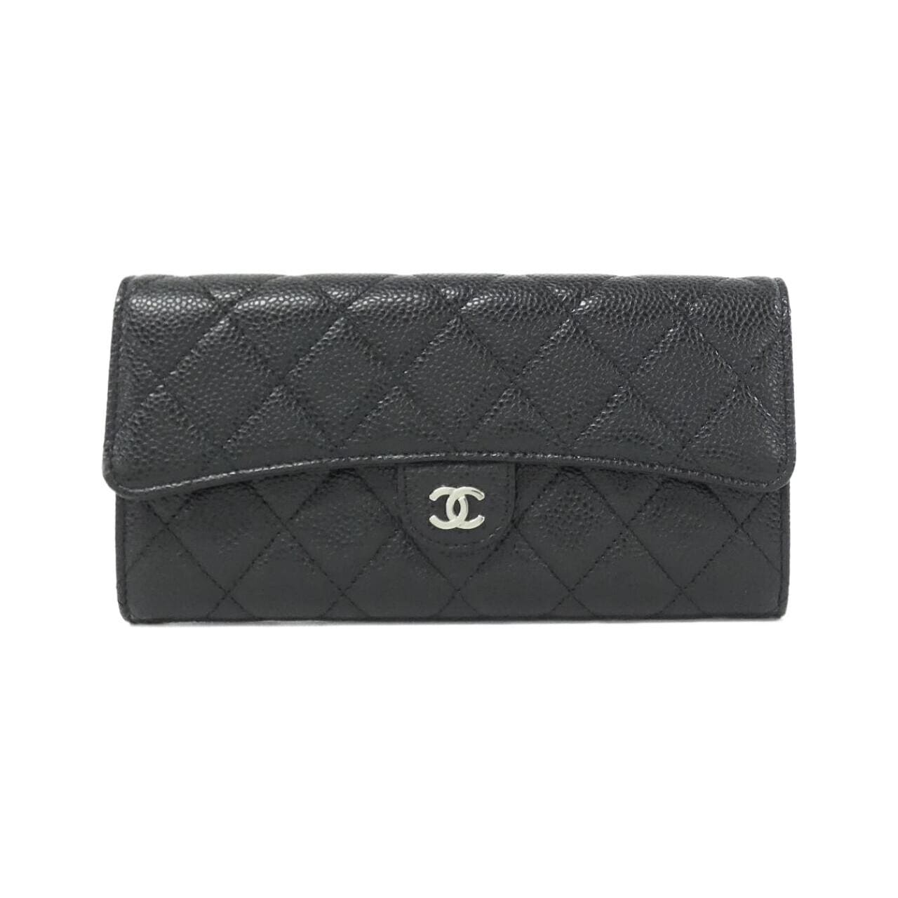 CHANEL Timeless Classic 80758 Wallet Grained Calfskin