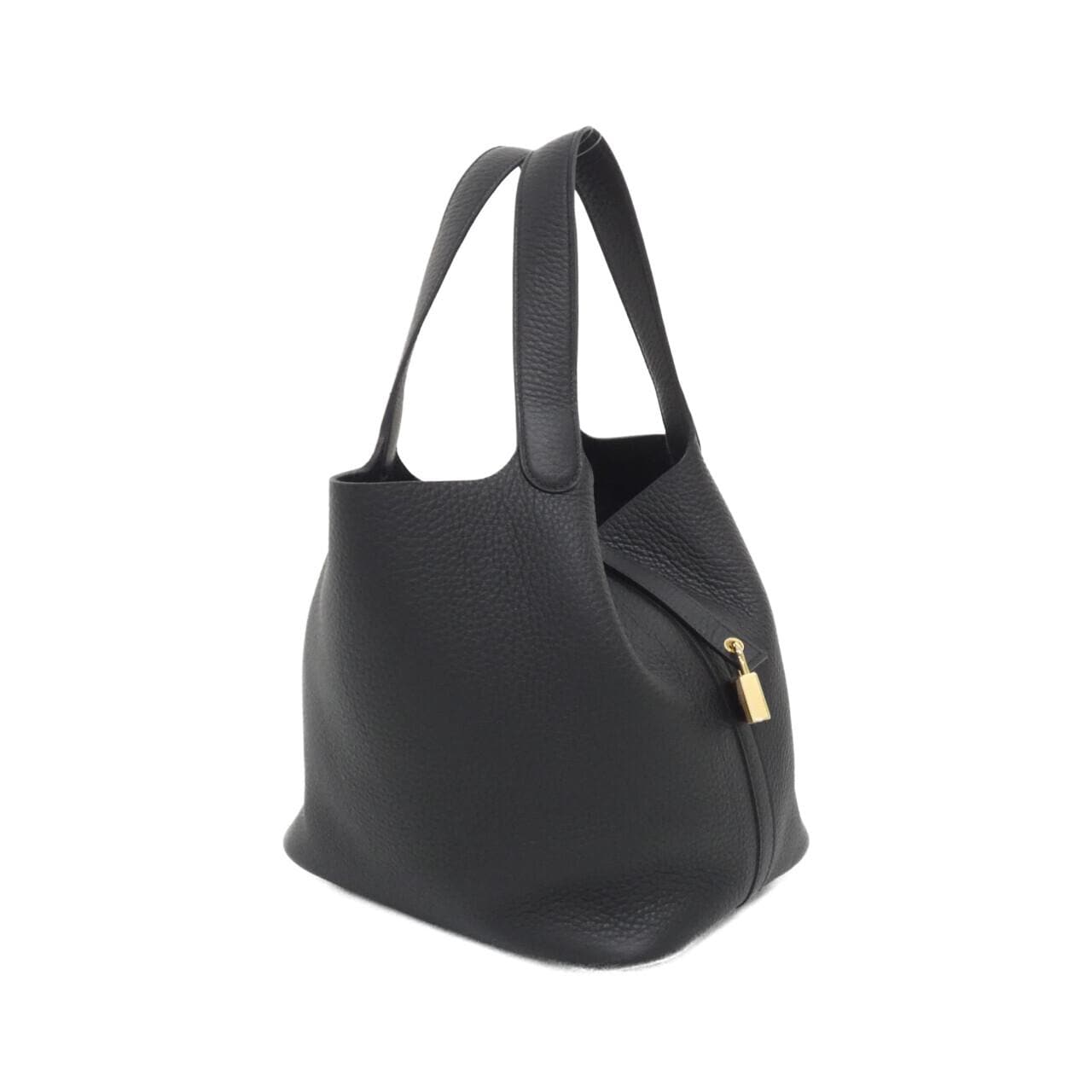 HERMES Picotin 060991CC Handbag Clemence