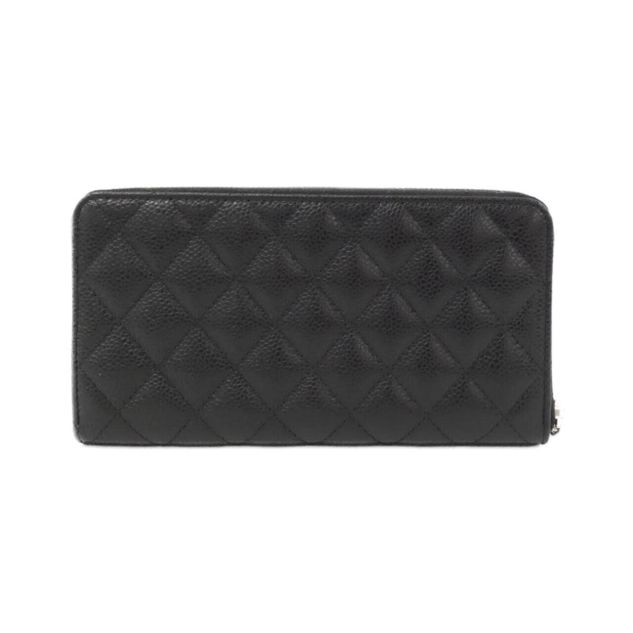 CHANEL 50097 銀包 荔枝紋牛皮 2