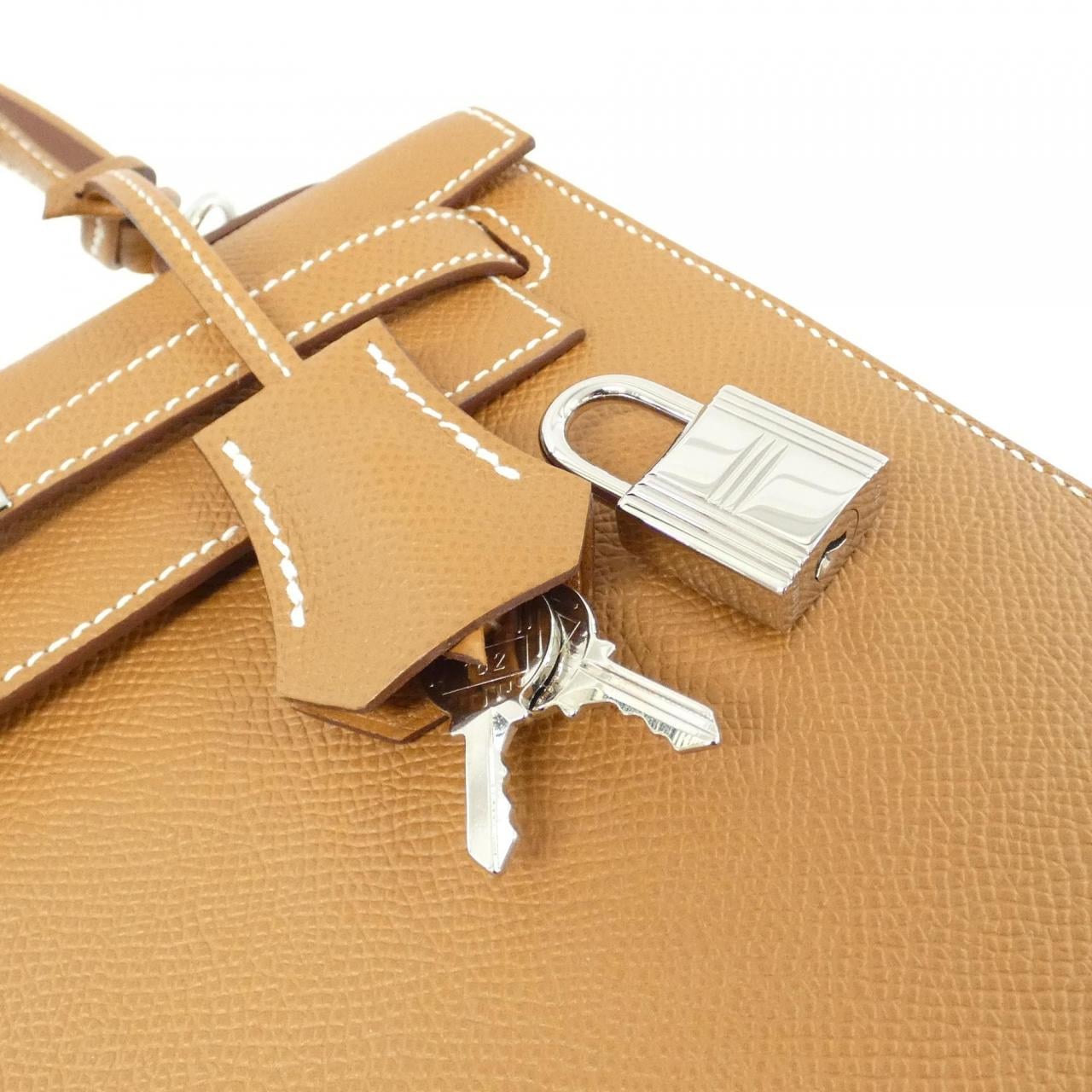 HERMES Kelly 038416CK Handbag Epsom 4