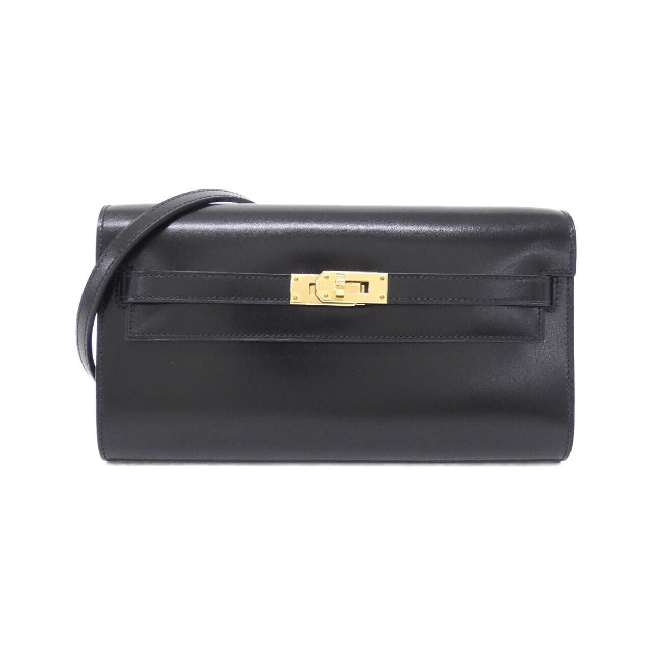 HERMES Kelly 082648CC Wallet Box Calf