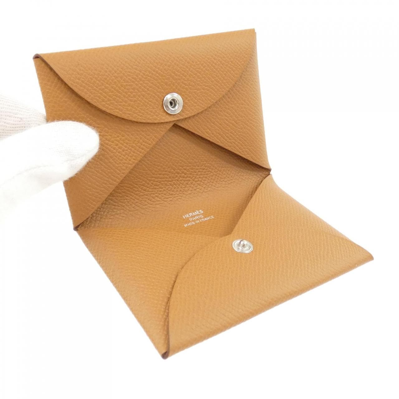 HERMES 044164CK Card Case Epsom 2