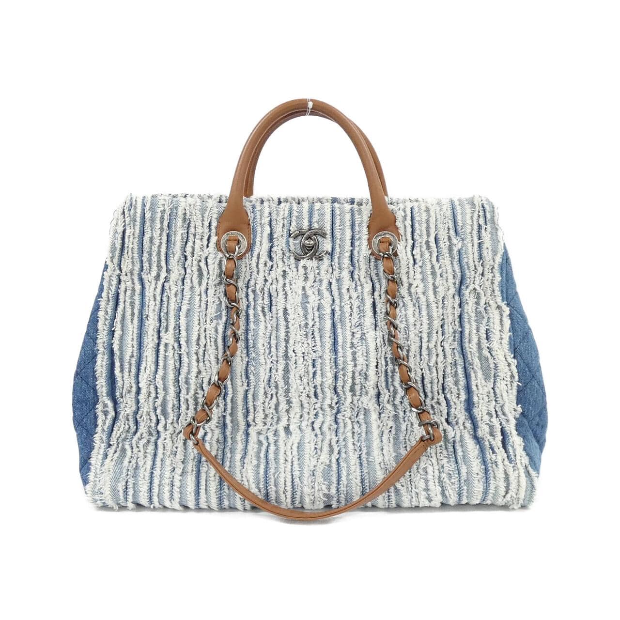 CHANEL 92800 手提包 牛仔布