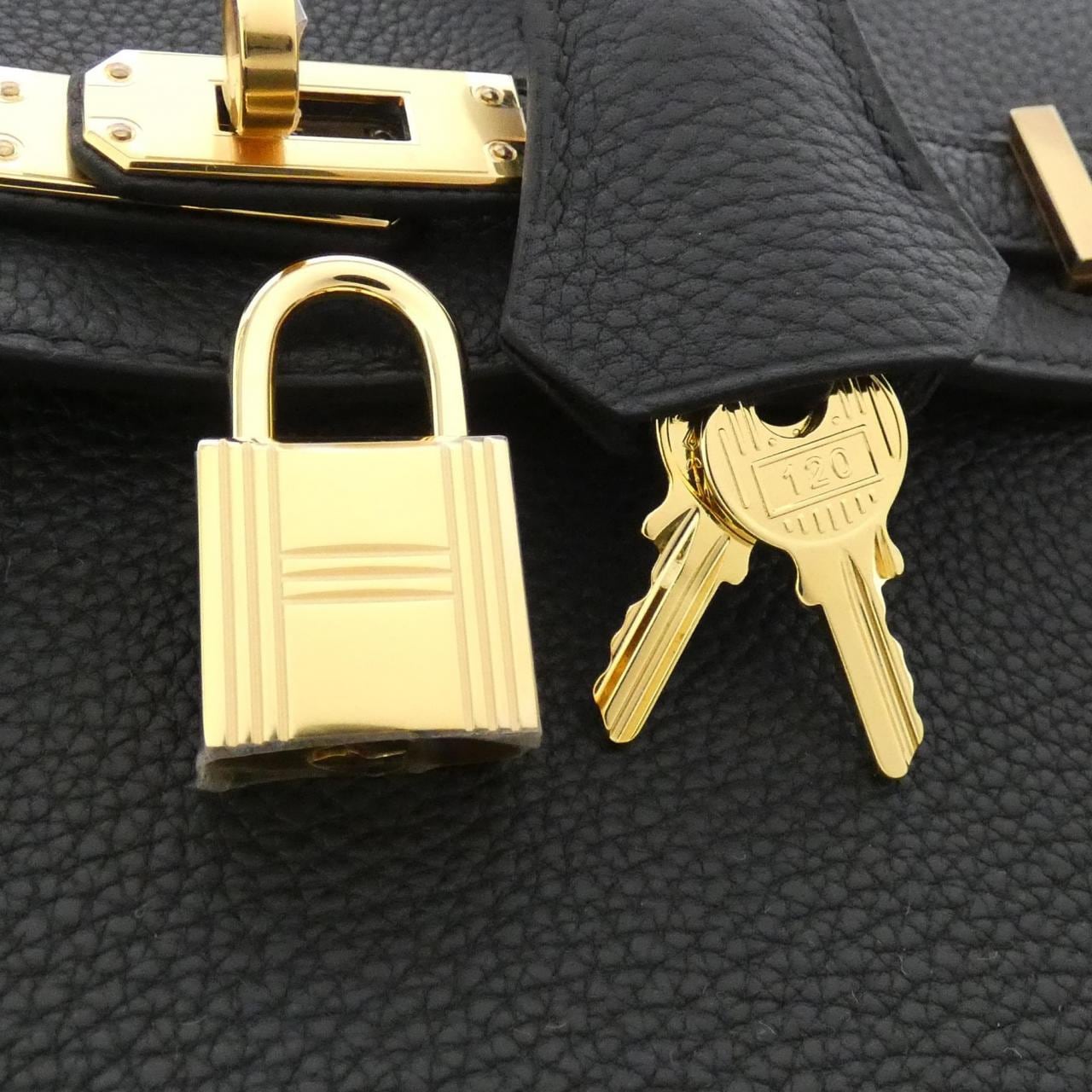 HERMES Birkin 041344CC Handbag Togo 4
