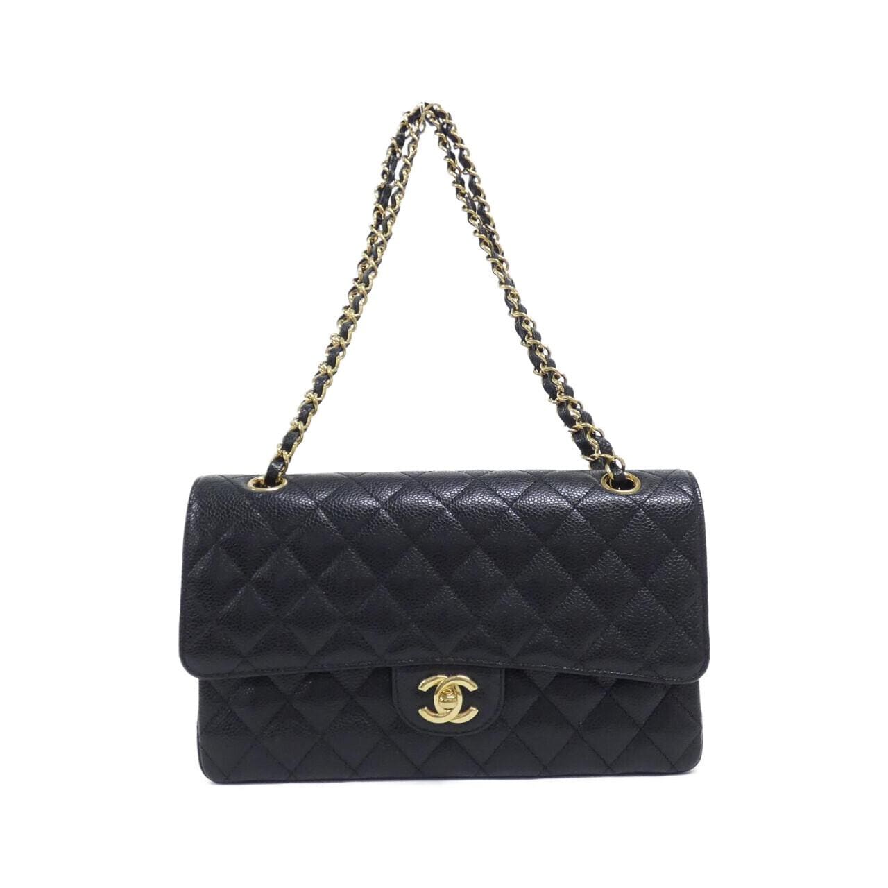 CHANEL Matelasse 1112 Shoulder Grained Calfskin