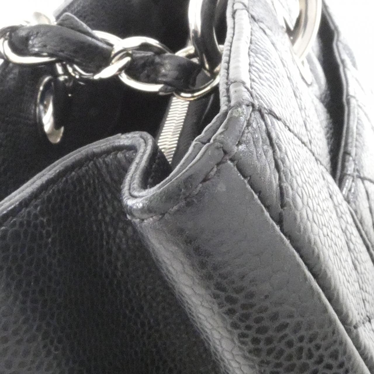 CHANEL 50995 Shoulder Grained Calfskin 4