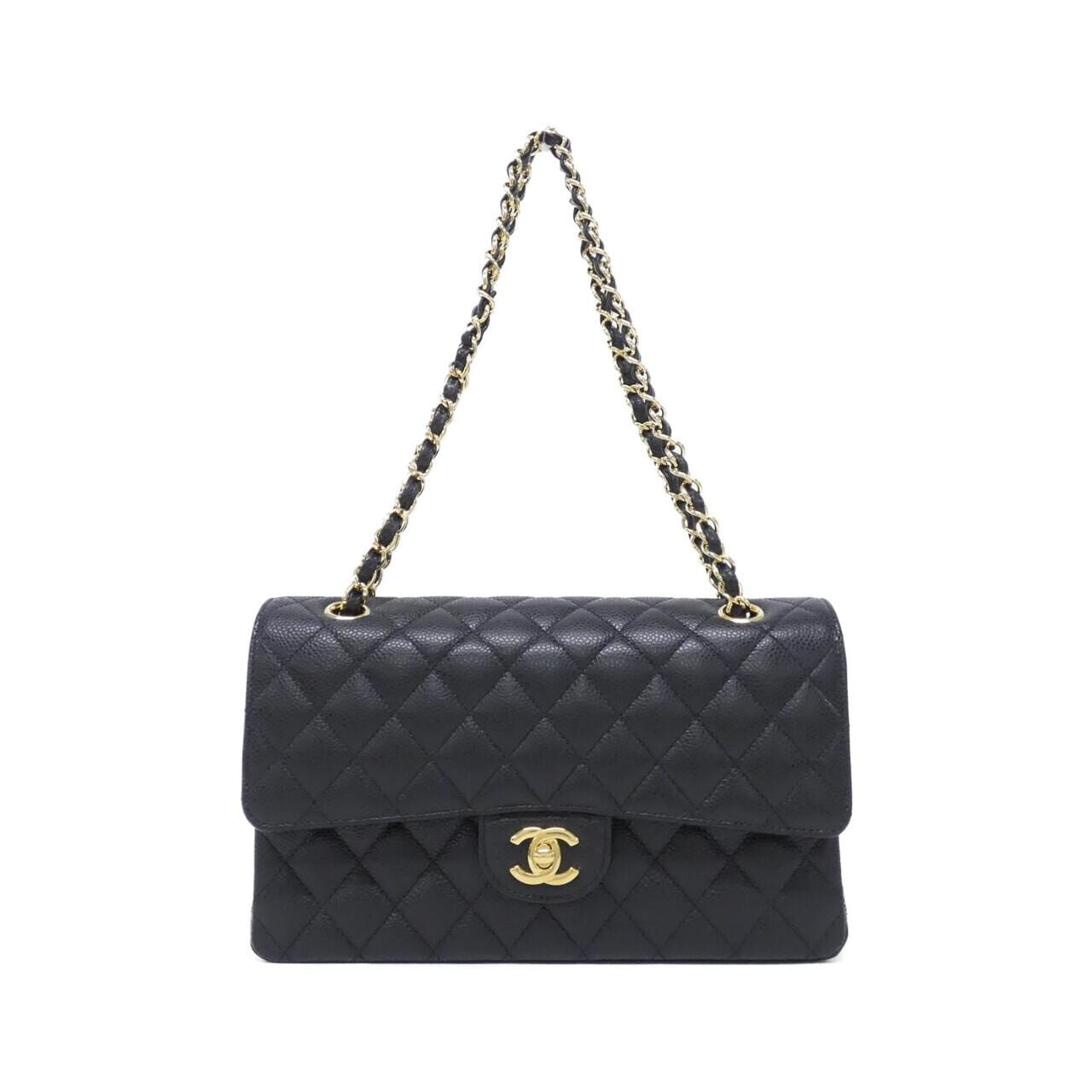 CHANEL Matelasse 1112 Shoulder Grained Calfskin