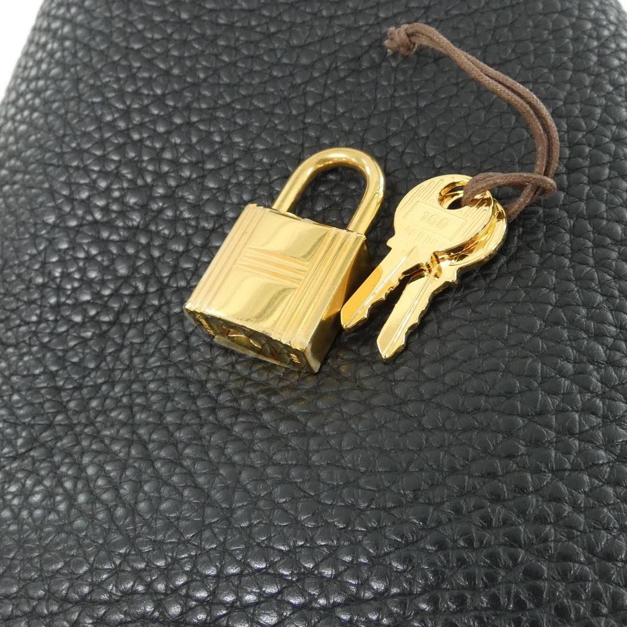 HERMES Picotin 056289CC Handbag Clemence 4