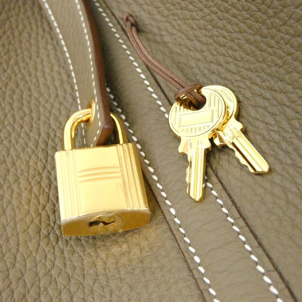 HERMES Picotin 056289CC Handbag Clemence 3