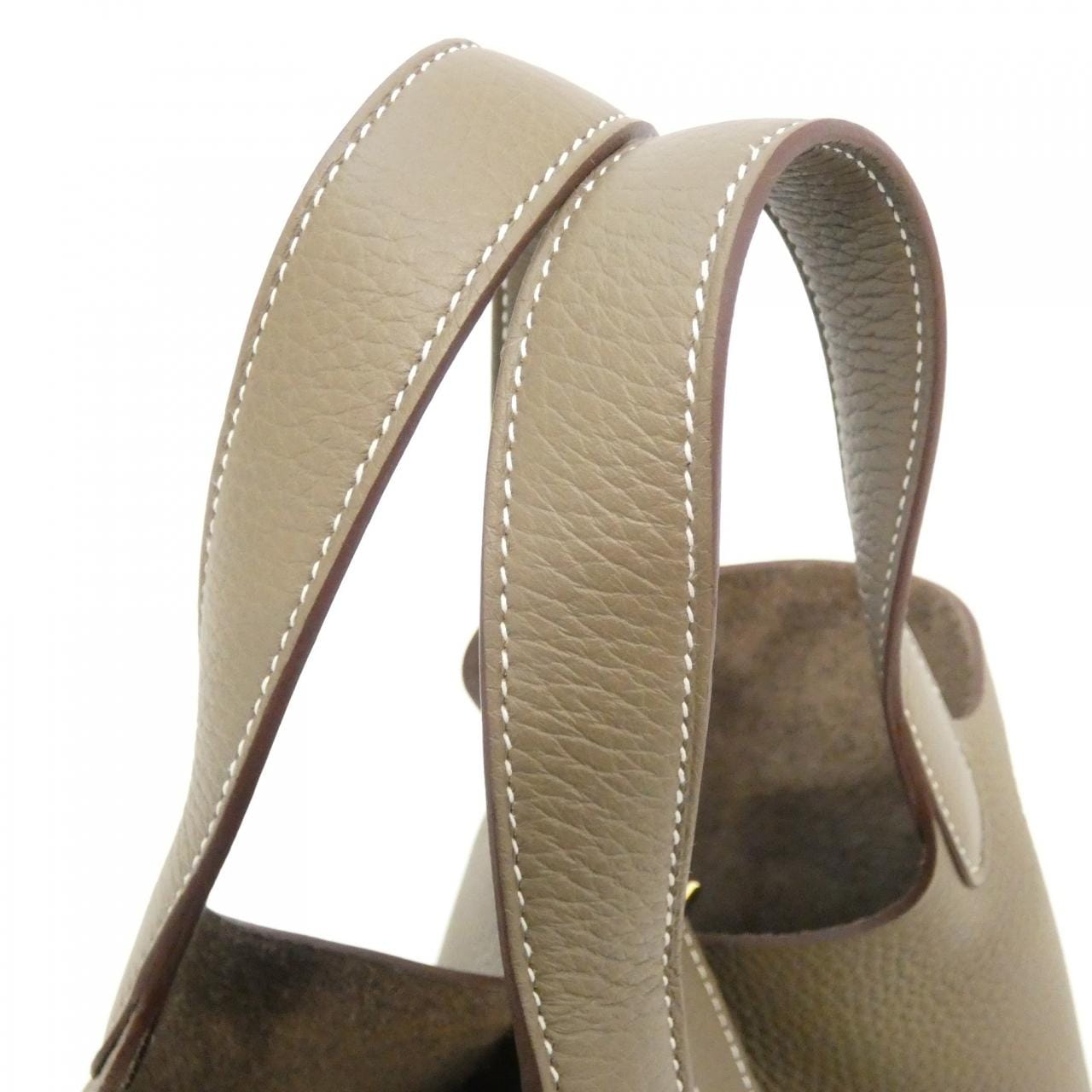 HERMES Picotin 056289CC Handbag Clemence 4
