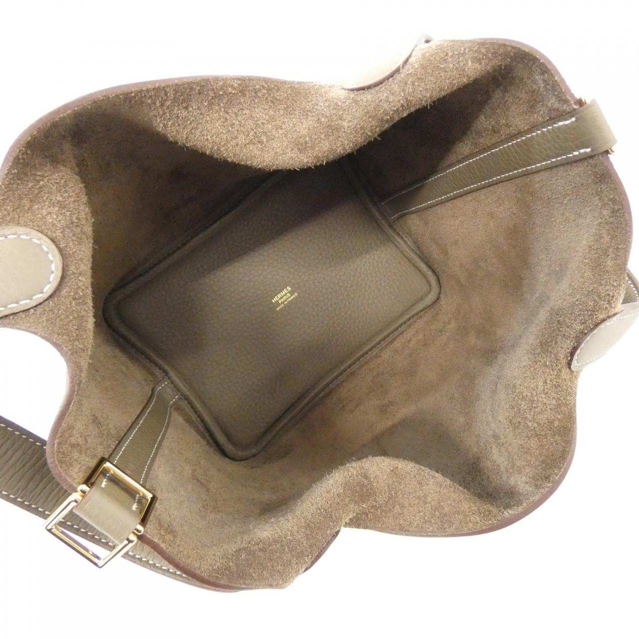 HERMES Picotin 056289CC Handbag Clemence 5