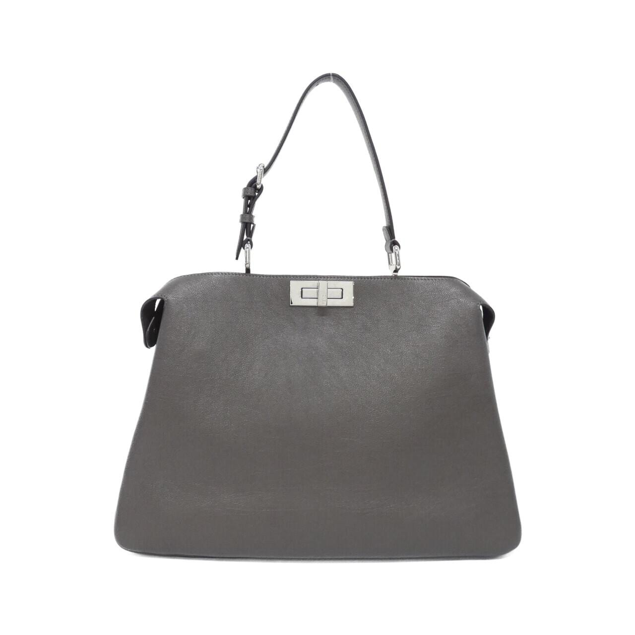 FENDI Peekaboo 8BN358 AT0F Handbag Leather
