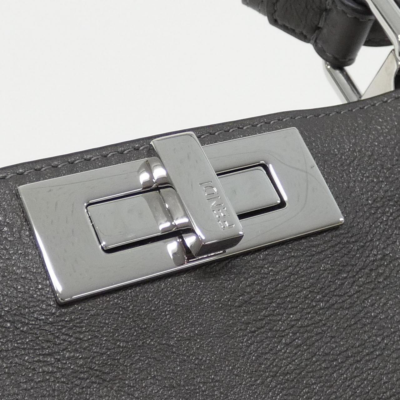 FENDI Peekaboo 8BN358 AT0F 手提包 皮革 4