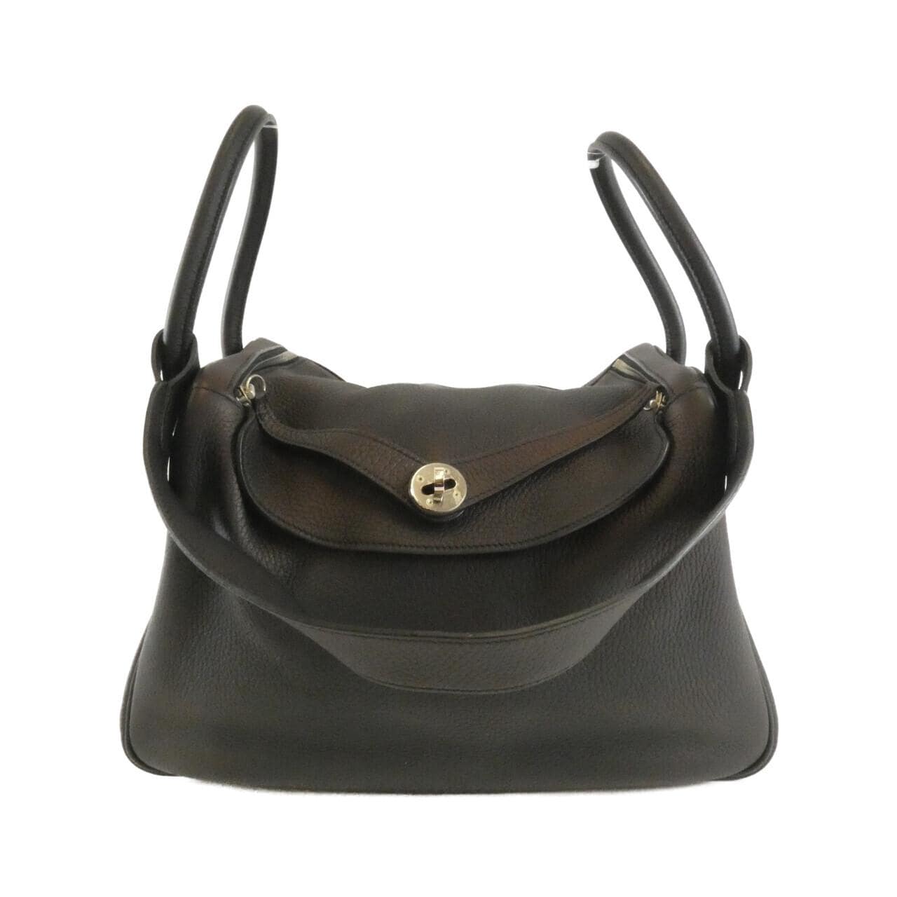 HERMES Lindy 050164CK Shoulder Clemence