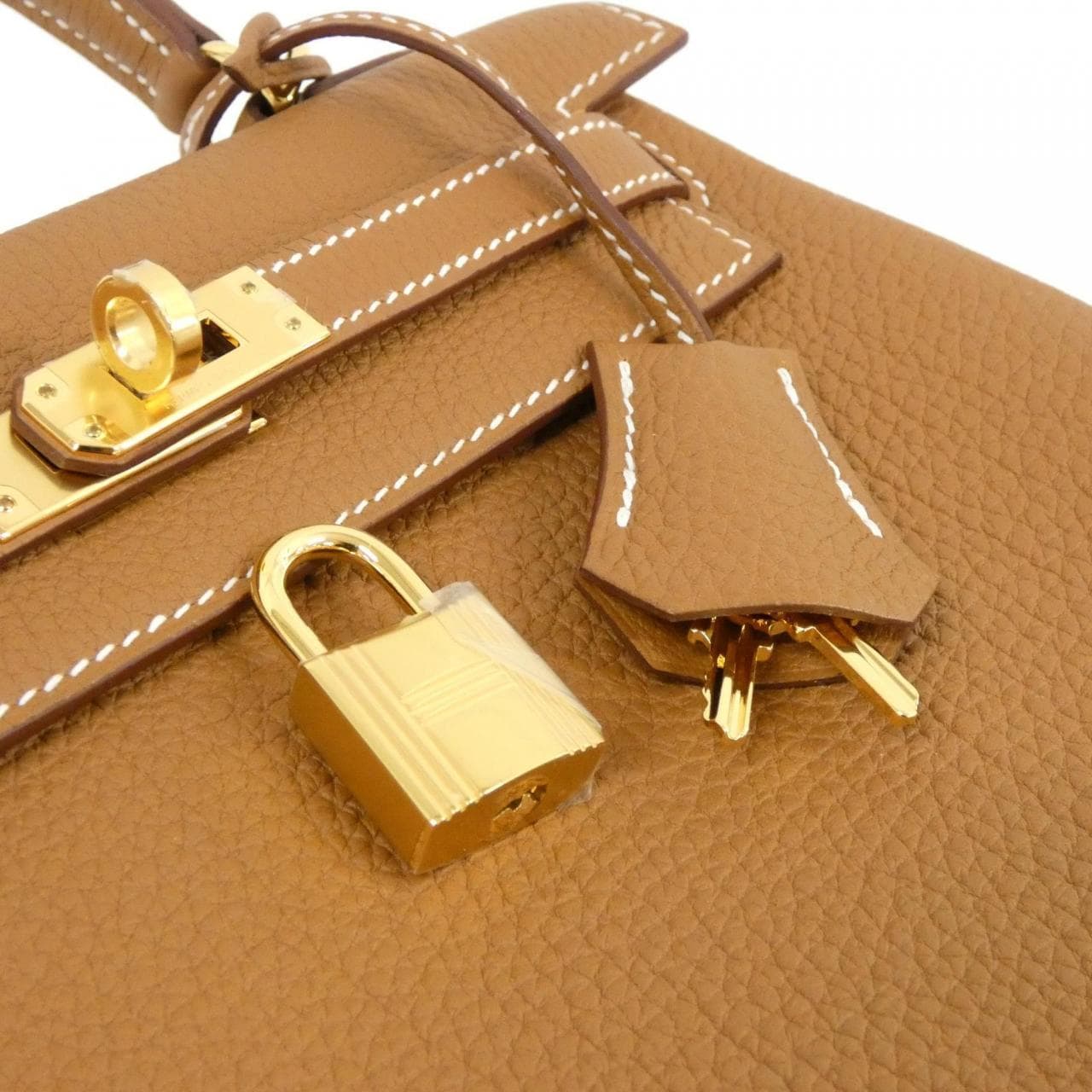 HERMES Kelly 044624CC Handbag Togo 4