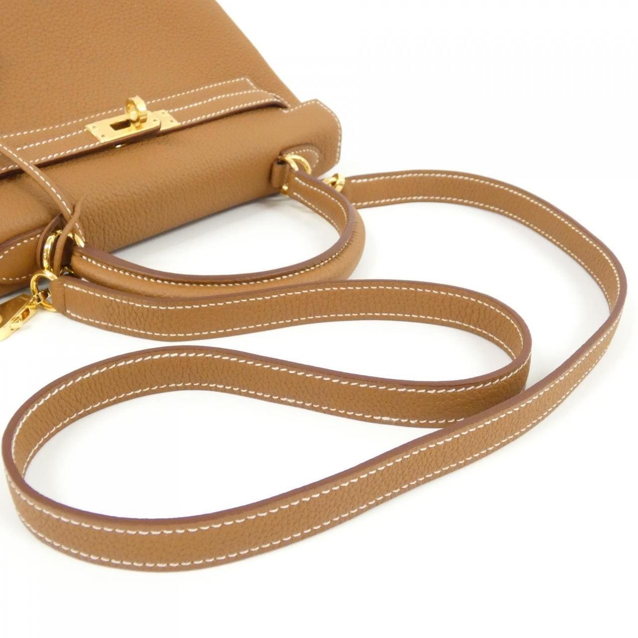 HERMES Kelly 044624CC Handbag Togo 5