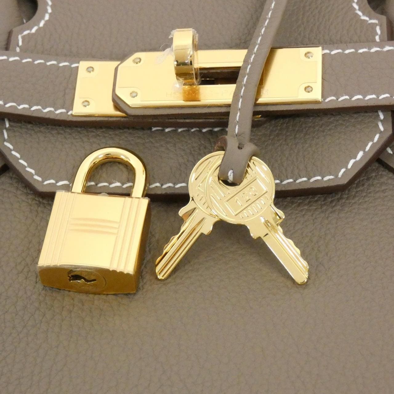 HERMES Birkin 027633CC Handbag Togo 4