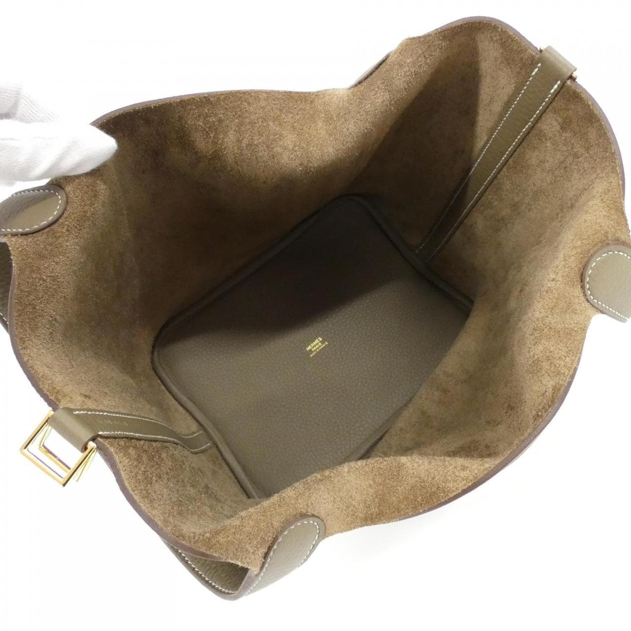 HERMES Picotin 060991CC Handbag Clemence 5