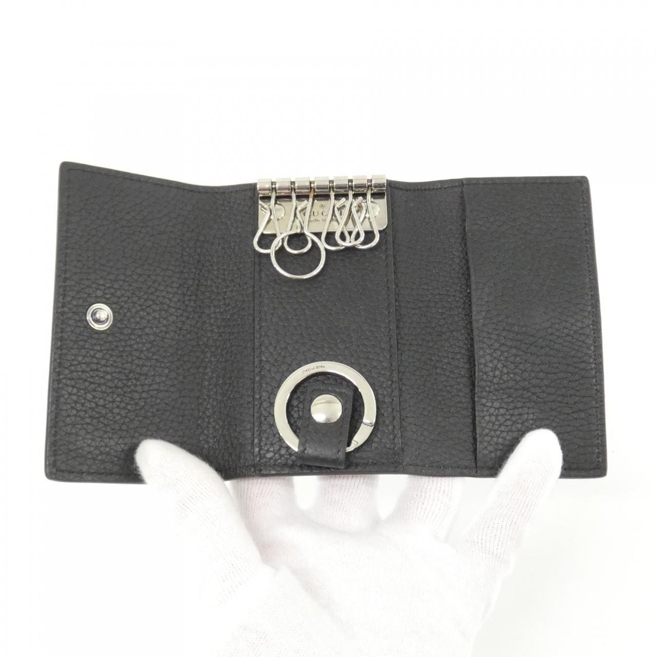 GUCCI 771156 AABXM 鎖匙包 皮革 4