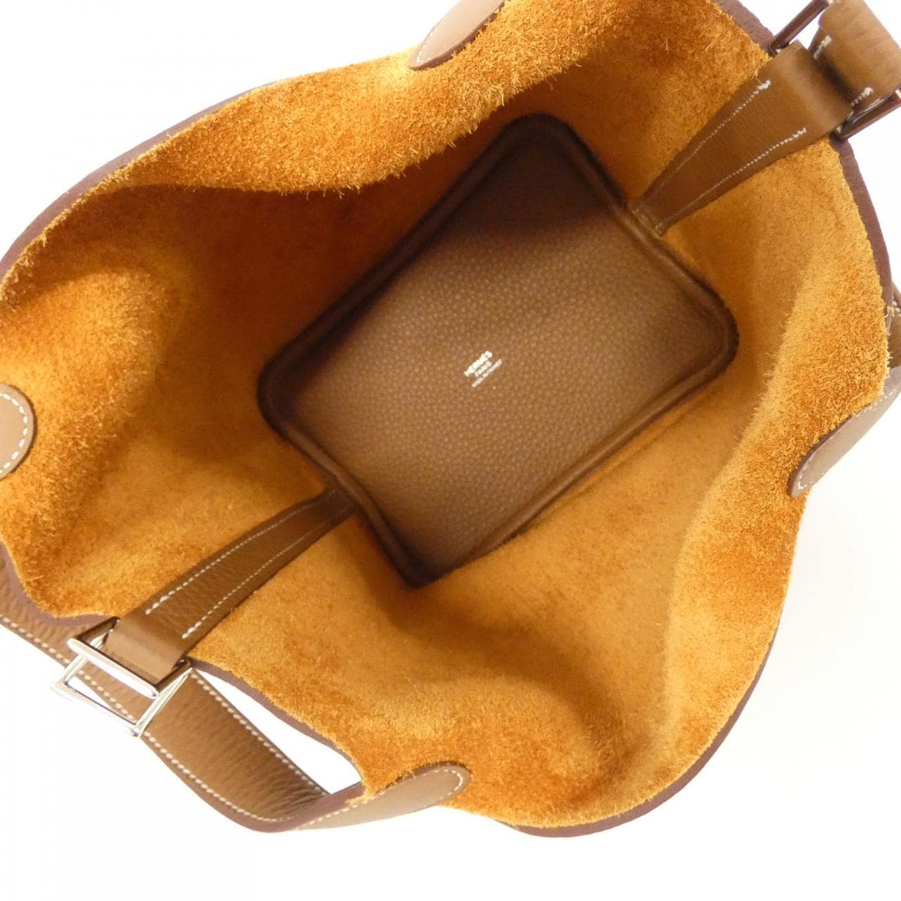 HERMES Picotin 056289CK Handbag Clemence 5