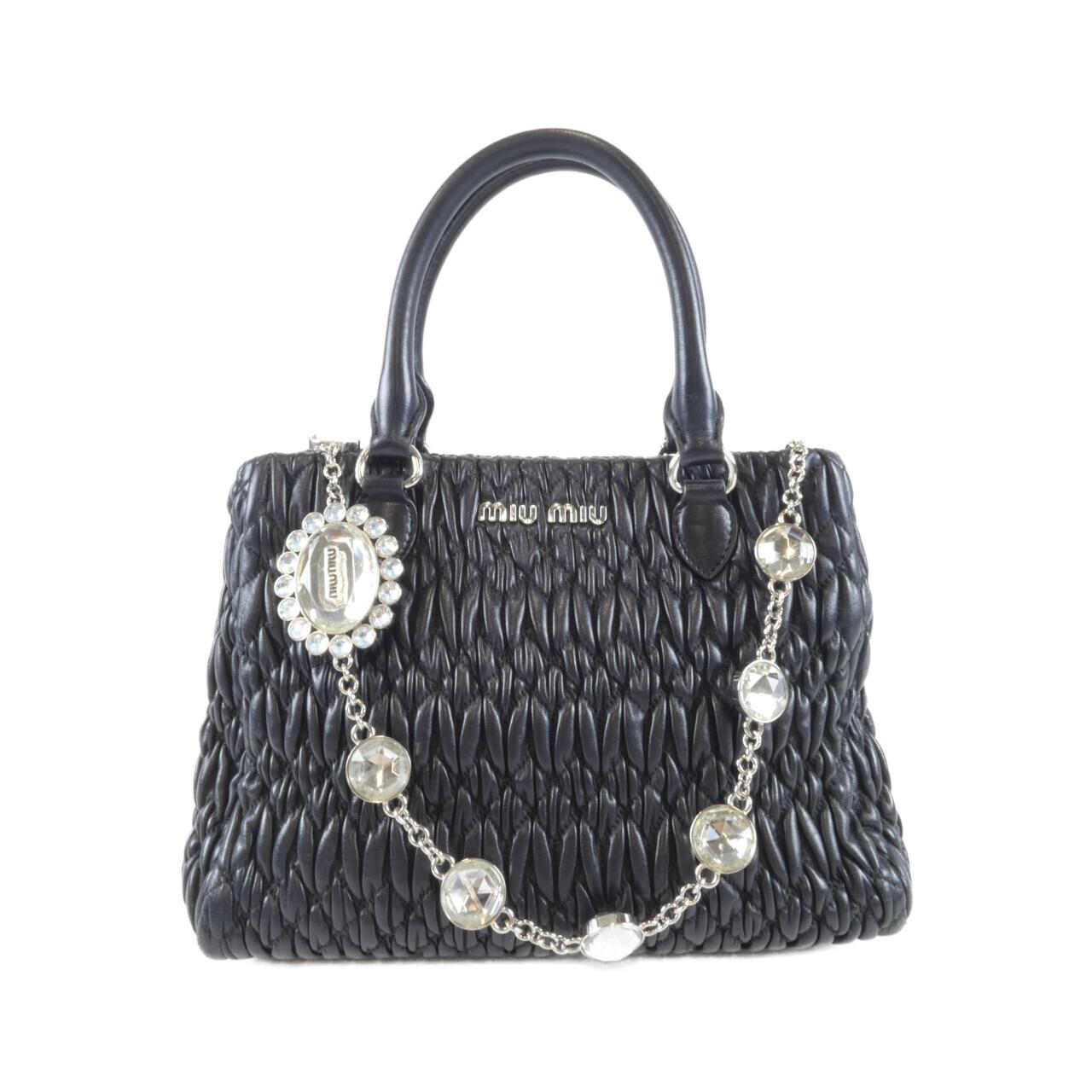 MIU MIU 5BA067 Handbag Leather