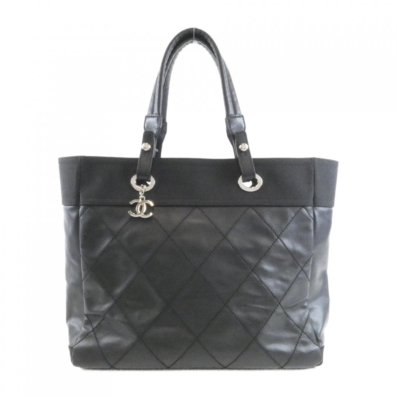 CHANEL 34209 Handbag Canvas