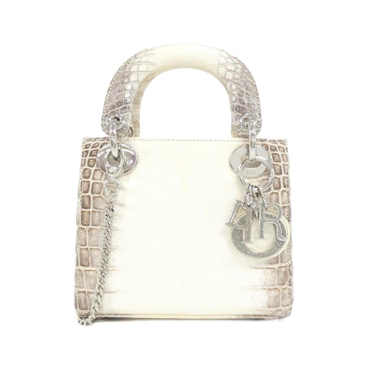 DIOR Lady Dior M0505PAQT Handbag Crocodile