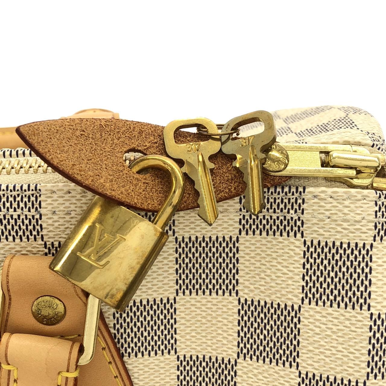 LOUIS VUITTON Speedy N41370 波士頓包 Damier 3