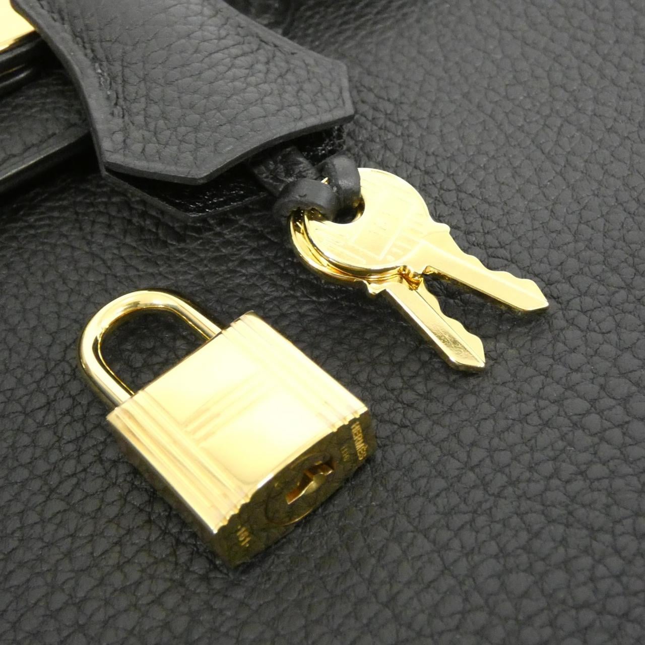 HERMES Birkin 027633CC Handbag Togo 4