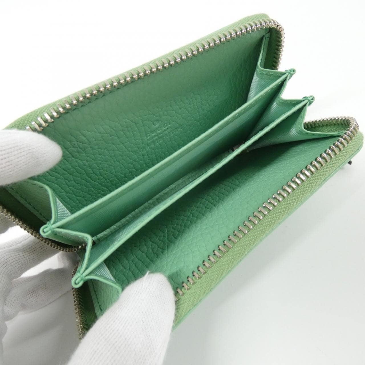 GUCCI 644412 17WEF Coin Case Leather 4