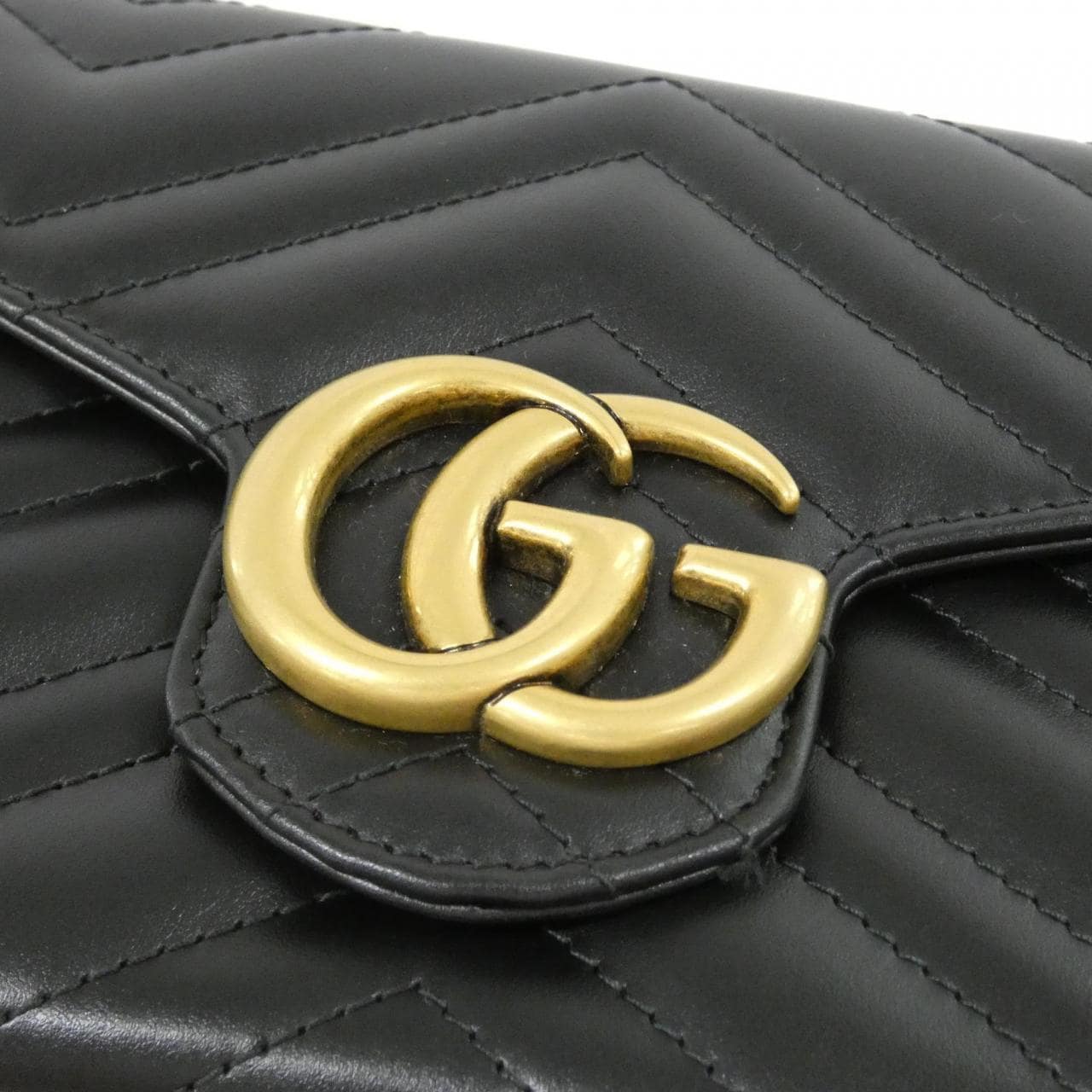 GUCCI Marmont 474575 DTD1T Shoulder Leather 5