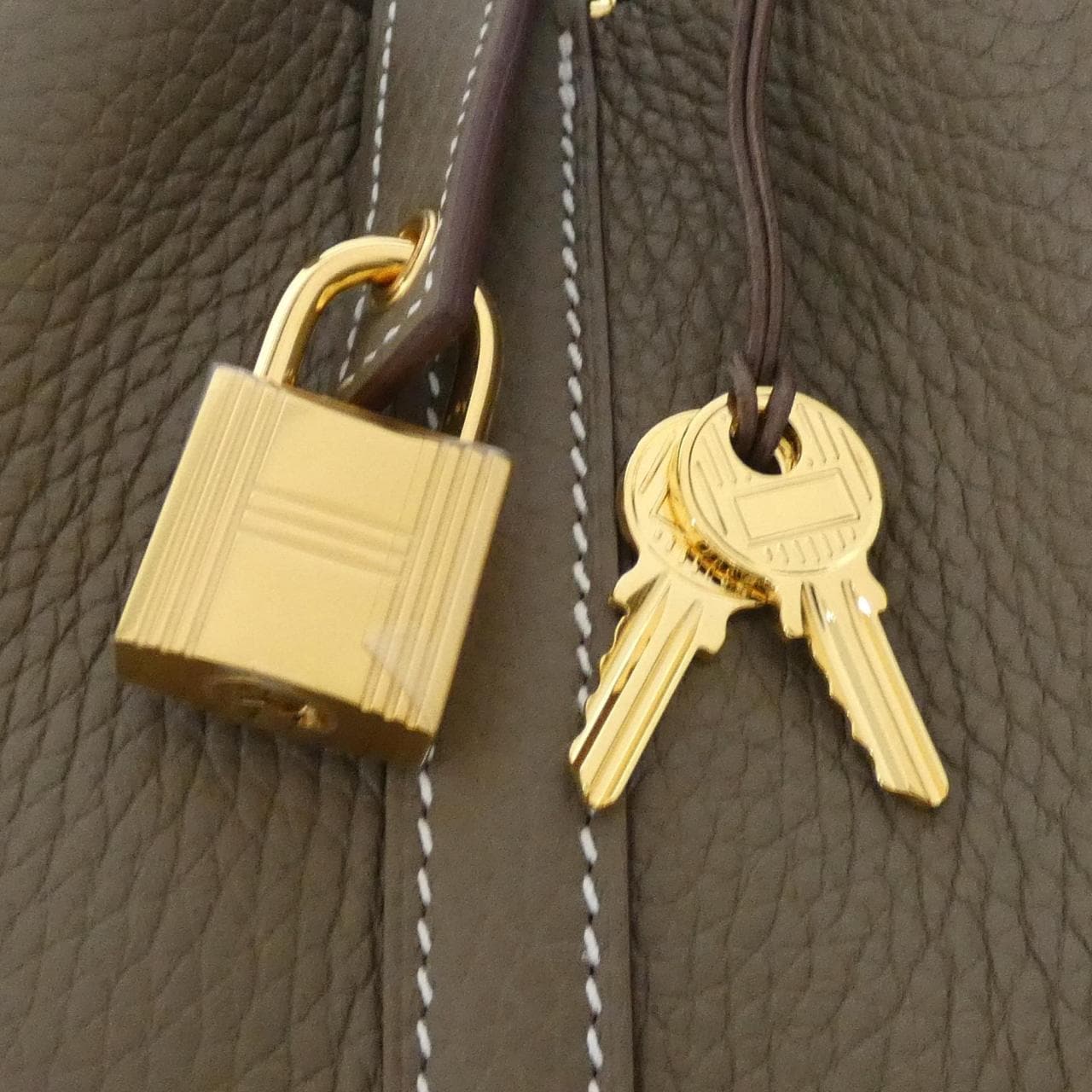 HERMES Picotin 056289CC Handbag Clemence 3