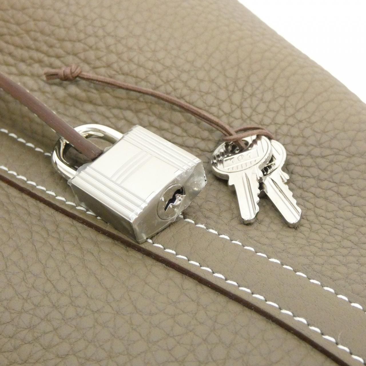 HERMES Picotin 056289CK Handbag Clemence 3