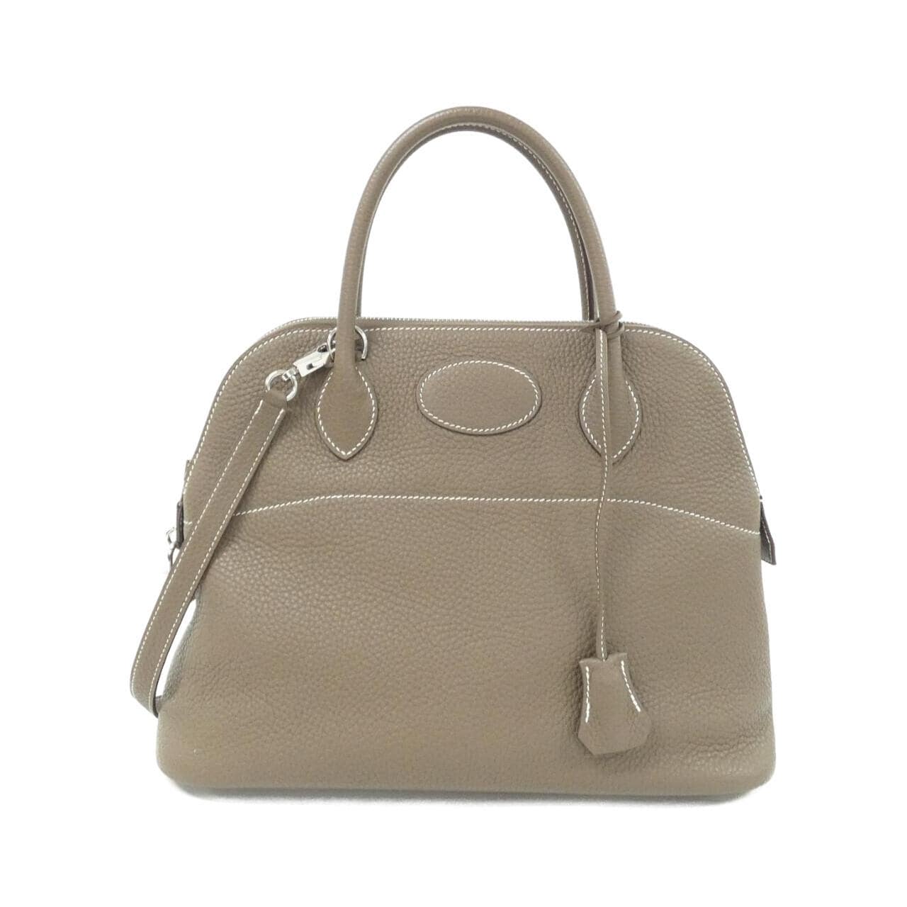 HERMES Bolide 073419CK Handbag Clemence