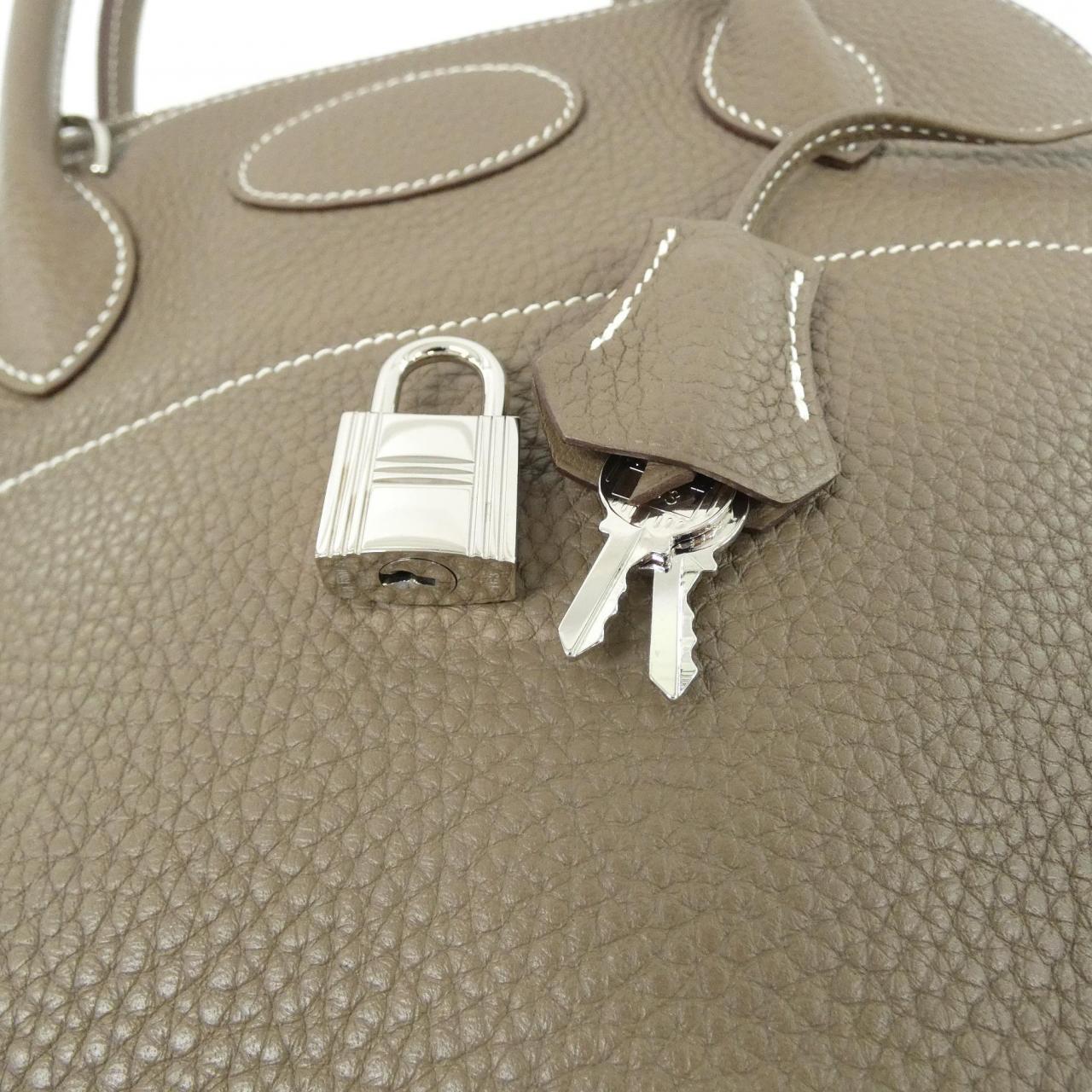 HERMES Bolide 073419CK Handbag Clemence 4