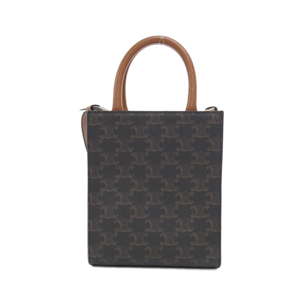 CELINE Cabas 194372BZK Handbag Canvas 2
