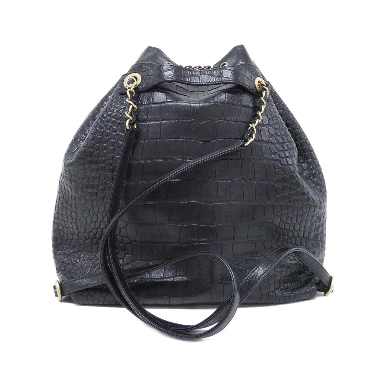 CHANEL AS0800 背包 鱷魚皮 2