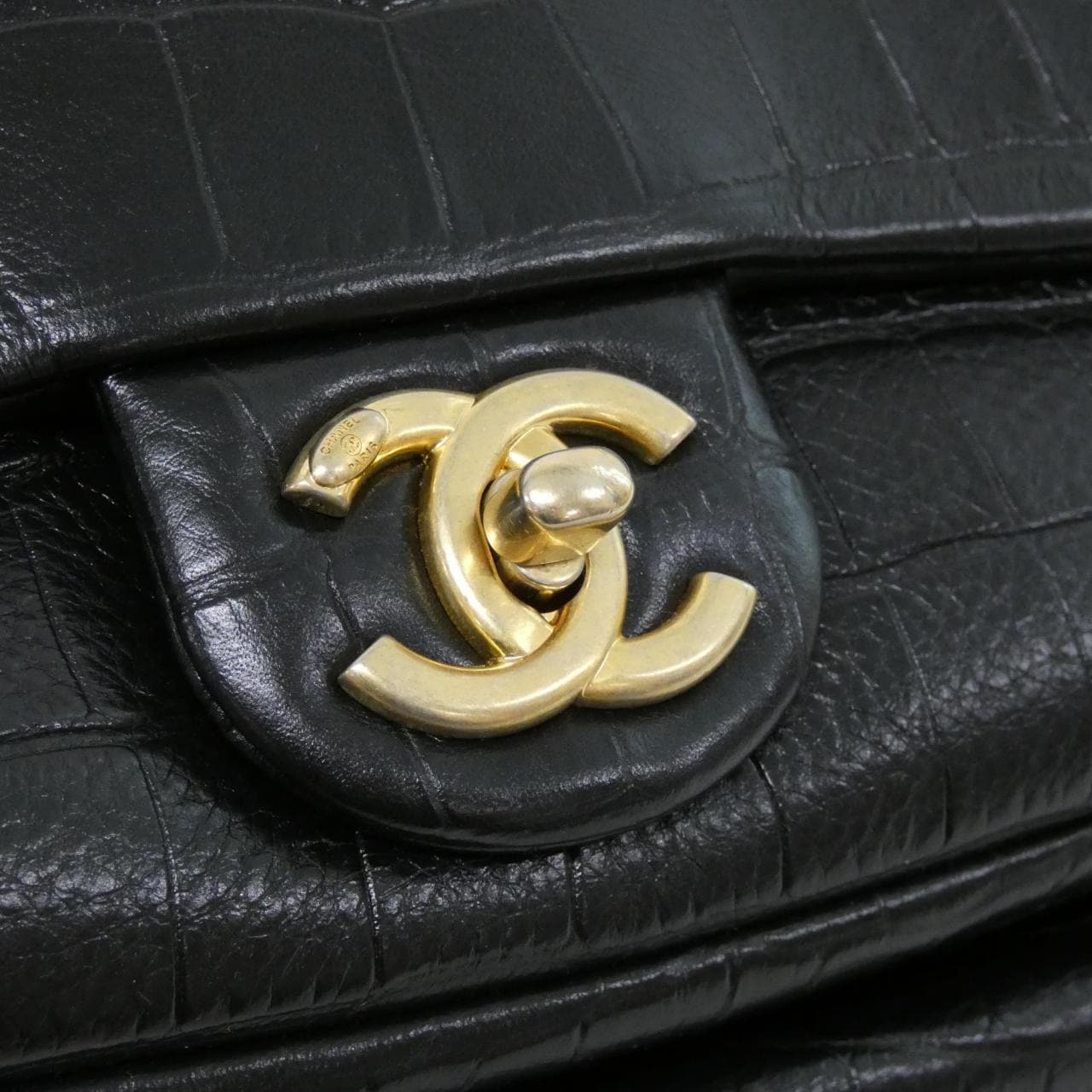 CHANEL AS0800 背包 鱷魚皮 4