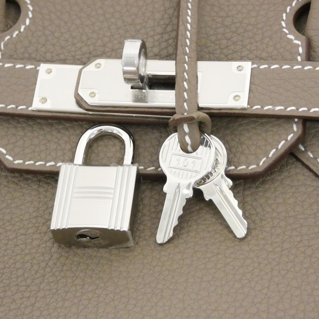 HERMES Birkin 030520CK Handbag Togo 4