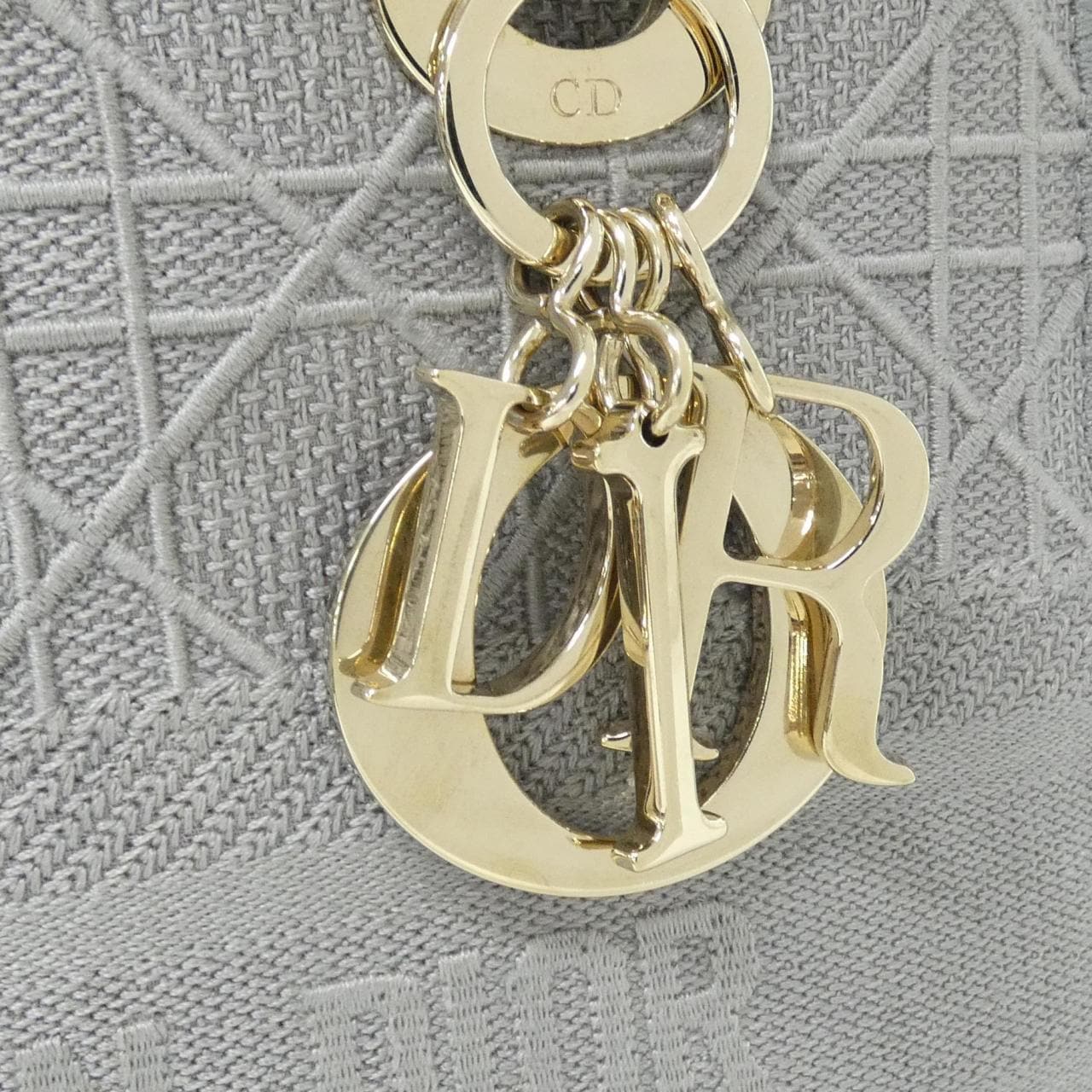 DIOR Lady Dior M0565OREY Handbag Canvas 4