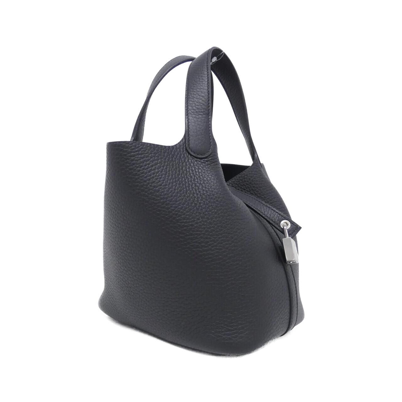 HERMES Picotin 056289CK Handbag Clemence